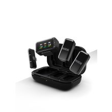 Rode Wireless Micro Camera Kit két csatornás kompakt vezeték nélküli mikrofon (USB-C), fekete 