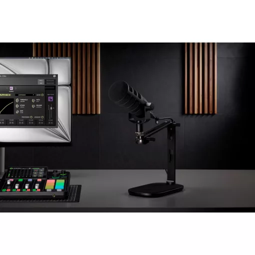 RØDE DS3 prémium asztali gömbfejes-karos stúdió állvány, fekete (DS3)