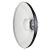 Jinbei QZ-50 Beauty Dish reflektor diffuzorral - Fehér belső - 50cm