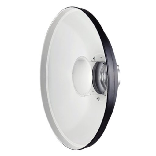 Jinbei QZ-50 Beauty Dish reflektor diffuzorral - Fehér belső - 50cm