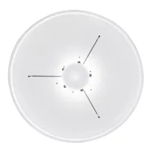 Jinbei QZ-50 Beauty Dish reflektor diffuzorral - Fehér belső - 50cm