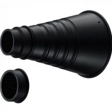 Jinbei Snoot / Szűkítő méhsejtráccsal - Bowens (M II-Conical Snoot)