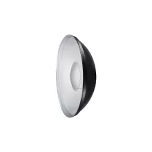 Jinbei QZ-40 Beauty Dish reflektor diffuzorral - Ezüst belsővel - 40cm