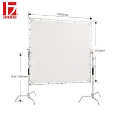   Jinbei Fényáteresztő diffúzor keret (HD-240) - 240 x 240 cm