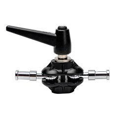   Mikrosat dupla gömfejes adapter spigot végződéssel (Adapter A)