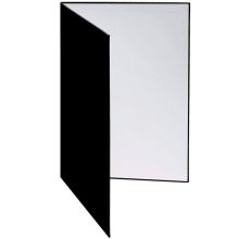 Mikrosat RE223 3in1 Összehajtható Karton Derítőlap - A3  (Ezüst/Fekete/Fehér)