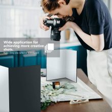 Mikrosat RE223 3in1 Összehajtható Karton Derítőlap - A3  (Ezüst/Fekete/Fehér)