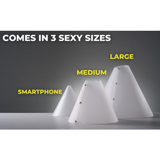 Mikrosat Cone - fényáteresztő tölcsér - M méret