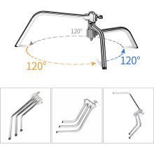 Mikrosat CS-340BP C-Stand PRO Állvány Állítható Boom Karral, súlyzsákkal (max. 20kg, 340cm)