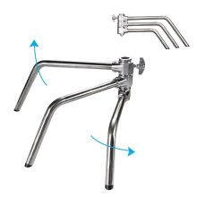 Mikrosat CS-340BP C-Stand PRO Állvány Állítható Boom Karral, súlyzsákkal (max. 20kg, 340cm)