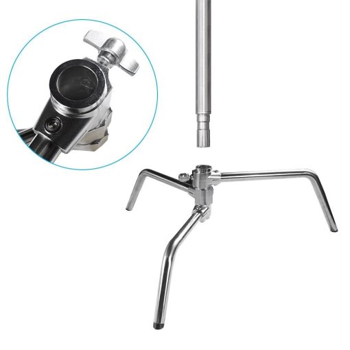 Mikrosat CS-340BP C-Stand PRO Állvány Állítható Boom Karral, súlyzsákkal (max. 20kg, 340cm)