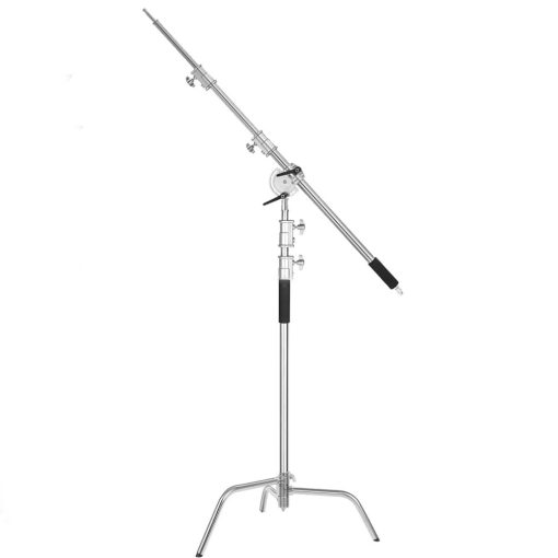 Mikrosat CS-340BP C-Stand PRO Állvány Állítható Boom Karral, súlyzsákkal (max. 20kg, 340cm)