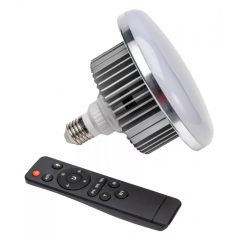   Mikrosat 85W - E27-es foglalatú Bi-Color LED fényforrás távirányítóval