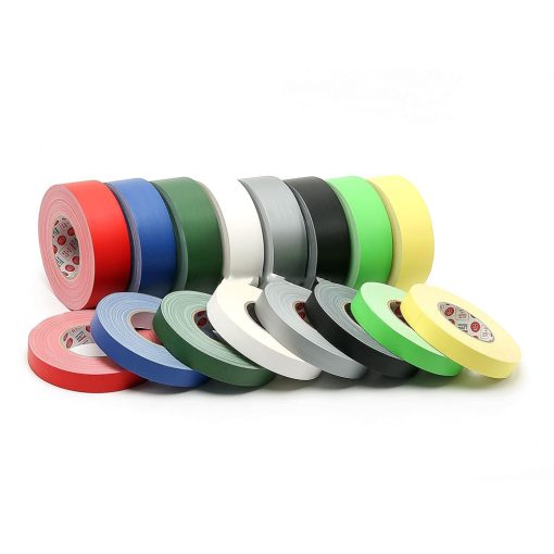 Mikrosat Ragasztószalag - Tape Roll 30méter - 5cm széles - Fekete (Gaffer Tape)