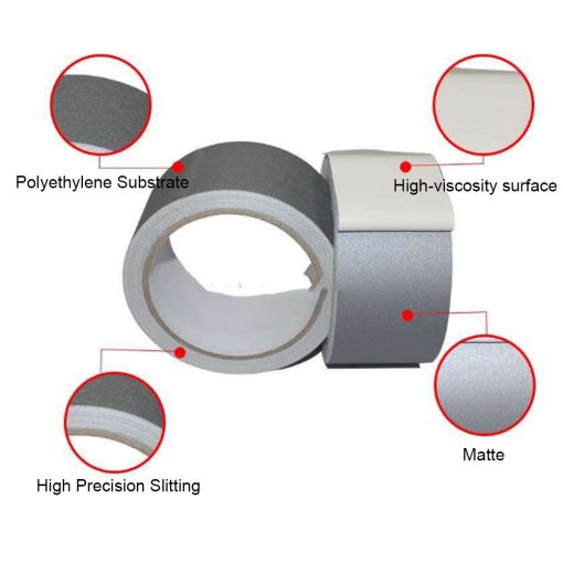 Mikrosat Ragasztószalag - Tape Roll 30méter - 5cm széles - Szürke (Gaffer Tape)