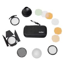 Godox V100-C Canon rendszervaku szett AK-R1 fényformálóval