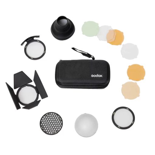 Godox V100-N Nikon rendszervaku szett AK-R1 fényformálóval