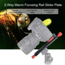 Mikrosat Macro sín - Gyorscseretalp adapter csúsztatható (Arca)