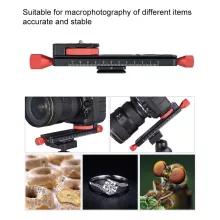 Mikrosat Macro sín - Gyorscseretalp adapter csúsztatható (Arca)