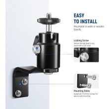 Mikrosat WCME fali-mennyezeti tartó (max 2kg, 2db)