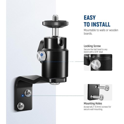 Mikrosat WCME fali-mennyezeti tartó (max 2kg, 2db)