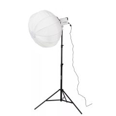   Godox LE300Bi Bi-Color LED lámpa Szett Gömb Softboxal - Fehér (Bi - 65cm - 2,6m)