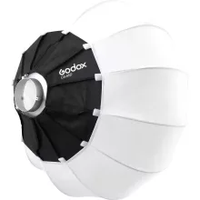 Godox LE300Bi Bi-Color LED Podcast lámpa Szett Gömb Softboxal - Fehér (Bi - 65cm - 2,6m)