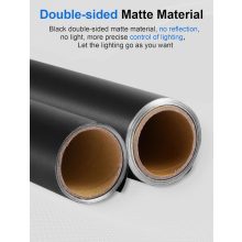 Mikrosat Matt Fekete Fólia - Matte Black Cinefoil 24" x 12.5' (60cm x 3.8m)