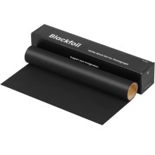 Mikrosat Matt Fekete Fólia - Matte Black Cinefoil 12" x 12.5' (30cm x 3.8m)