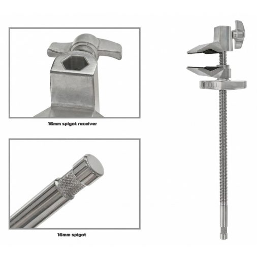 Mikrosat satu spigottal - End Jaw Clamp - 32cm