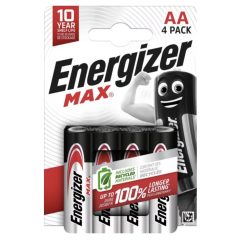 ENERGIZER "Max" AA 4db elem (4db/csomag)