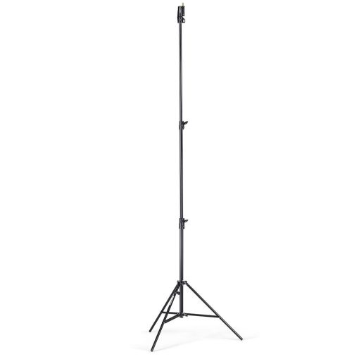 Manfrotto Senior alumínium állvány, szint. lábbal, fekete (007BU)