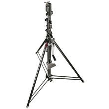 Manfrotto Wind up acél 3 szekciós állvány fekete-cink (087NWB)