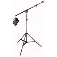   Manfrotto Combi boom aluminium állvány homokzsákkal, fekete (420B)