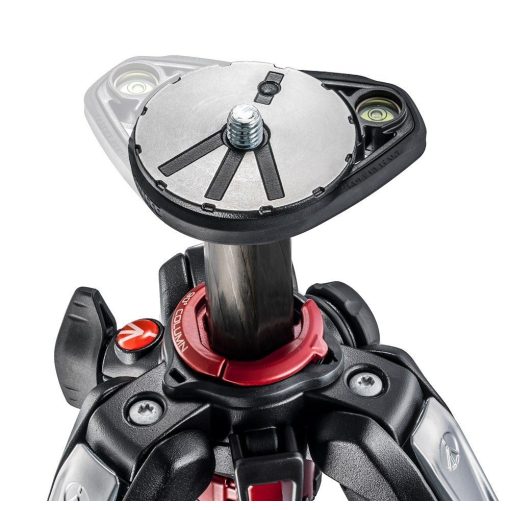 Manfrotto 190XPRO karbon 4 szekciós állvány, horizontális oszloppal (MT190CXPRO4)
