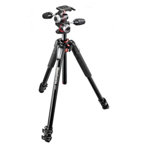 Manfrotto MK055XPRO3-3W  Kit  Alu Tripod + 3D fej (MK055XPRO3-3W)