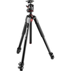   Manfrotto 055 tripod + magnézium gömbfej - 3 szekciós alumínium MK055XPRO3-BHQ2