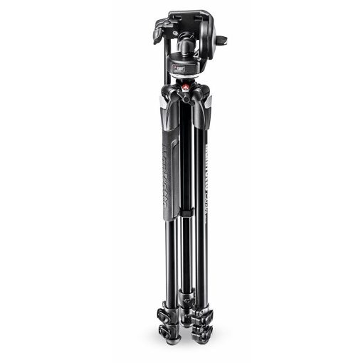 Manfrotto 190X kit alu 3 szekciós állvány + XPRO fluid fej (MK190X3-2W)