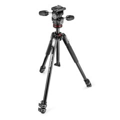   Manfrotto 190X kit alu 3 szekciós állvány 804mk II 3D fej (MK190X3-3W1)