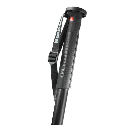 Manfrotto XPRO fotó monopod, karbon 4 szekciós (MPMXPROC4)
