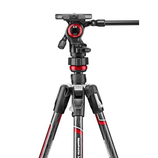 Manfrotto Befree Live Tripod Szett - Karbon Fényképezőgép Állvány Videófejjel (MVKBFRTC-LIVE)