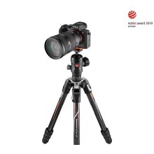 Manfrotto Befree GT Karbon tekerős lábzár+gömbfej Sony Alpha kamerához (MKBFRTC4GTA-BH)