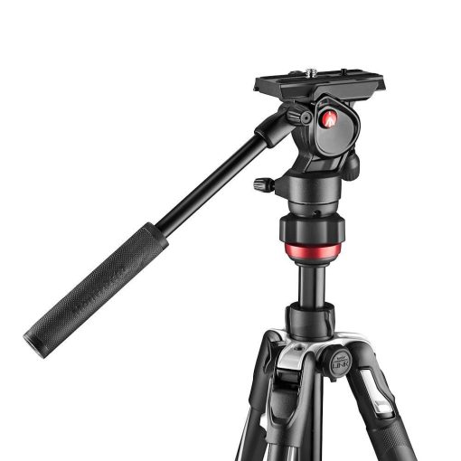 Manfrotto Befree Live Alu Tripod Szett - Fényképezőgép Állvány Videófejjel (MVKBFRL-LIVE)