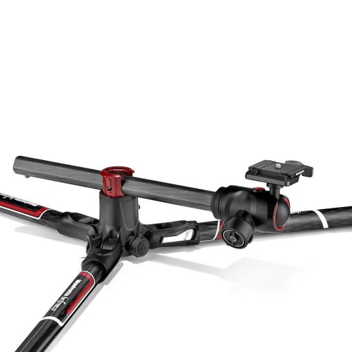Manfrotto Befree GT XPRO karbon állvány, tekerős lábzár, elforg középo. (MKBFRC4GTXP-BH)