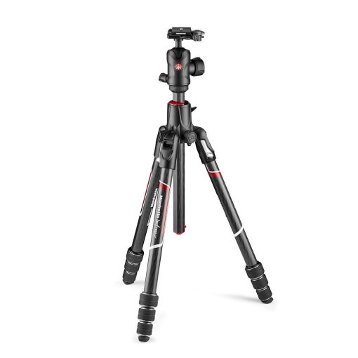 Manfrotto Befree GT XPRO karbon állvány, tekerős lábzár, elforg középo. (MKBFRC4GTXP-BH)