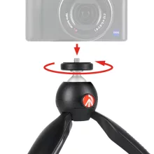 Manfrotto Pixi mini állvány MII fekete (MTPIXIMII-B)