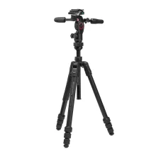 Manfrotto Befree GT alu állvány tekerős zár +3D live fotó/videó fej (MKBFRTA4GTFB-3W)