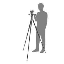 Manfrotto Befree GT alu állvány tekerős zár +3D live fotó/videó fej (MKBFRTA4GTFB-3W)