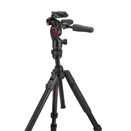Manfrotto Befree GT alu állvány tekerős zár +3D live fotó/videó fej (MKBFRTA4GTFB-3W)