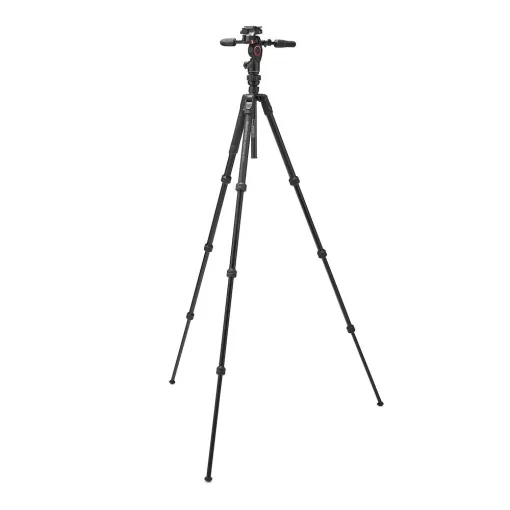 Manfrotto Befree GT alu állvány tekerős zár +3D live fotó/videó fej (MKBFRTA4GTFB-3W)